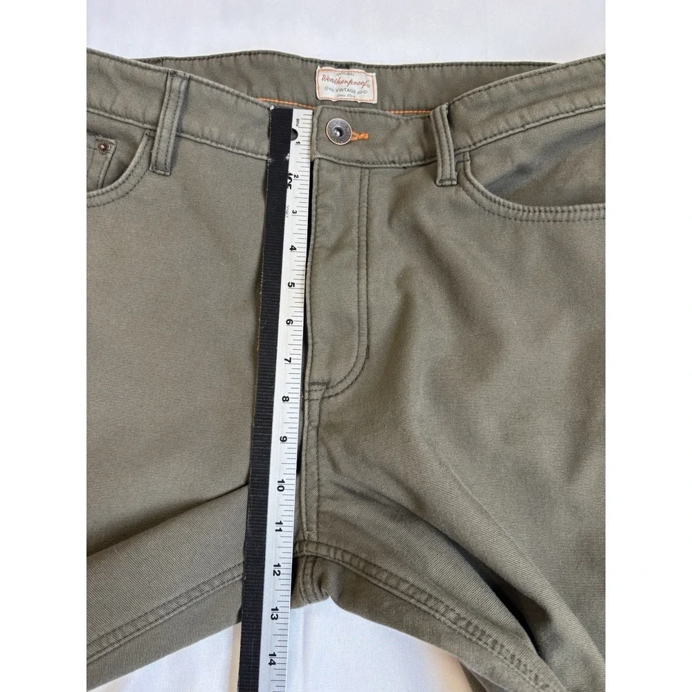 Weatherproof Vintage Men's 38X32 Regular Fit Fleece Lined Pants Workwear Chore